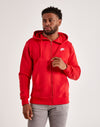 ICONIC CLUB FLEECE ZIP HOODIE (Originals Series)