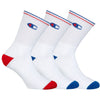 Original Champion Men White 3Pair Crew Socks