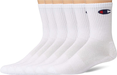 Original Champion Men White 3Pair Crew Socks