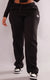 Shape Black Seam Detailed Wide Leg Joggers