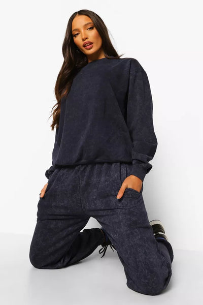 Maag Petite Loose Fit Washed Joggers
