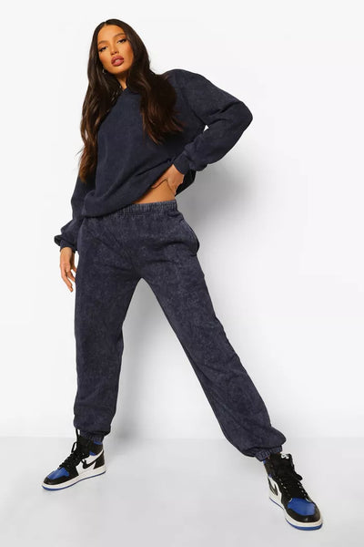 Maag Petite Loose Fit Washed Joggers