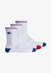 Original Champion Men White 3Pair Crew Socks