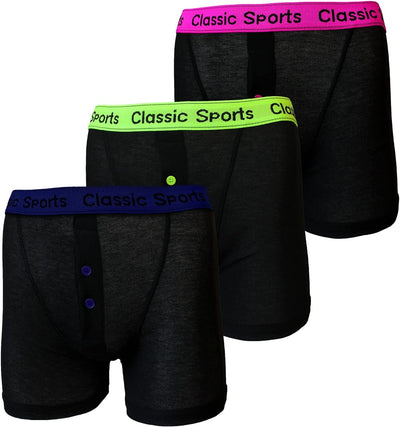 Men Boxer Shorts Economy Pack of 3