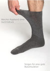 Men Diabetic Patient 4Pair Crew Socks