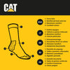 Original Caterpillar White Men 3Pair Socks