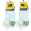 Original Caterpillar White Men 3Pair Socks