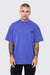 BOOHOOMAN OVERSIZED EXTENDED NECK  T-SHIRT